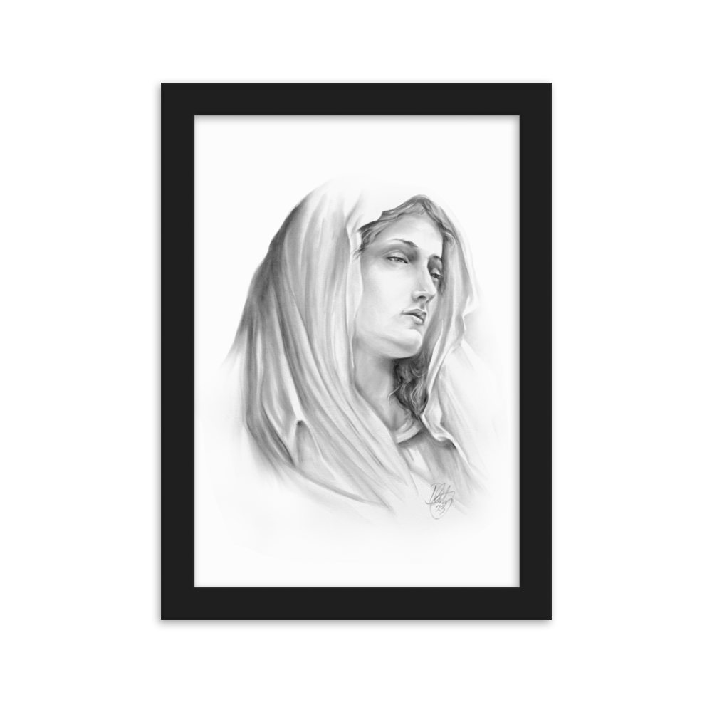 Virgin Saint Mary Framed Print