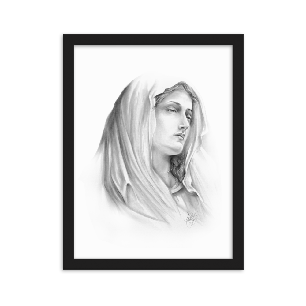 Virgin Saint Mary Framed Print