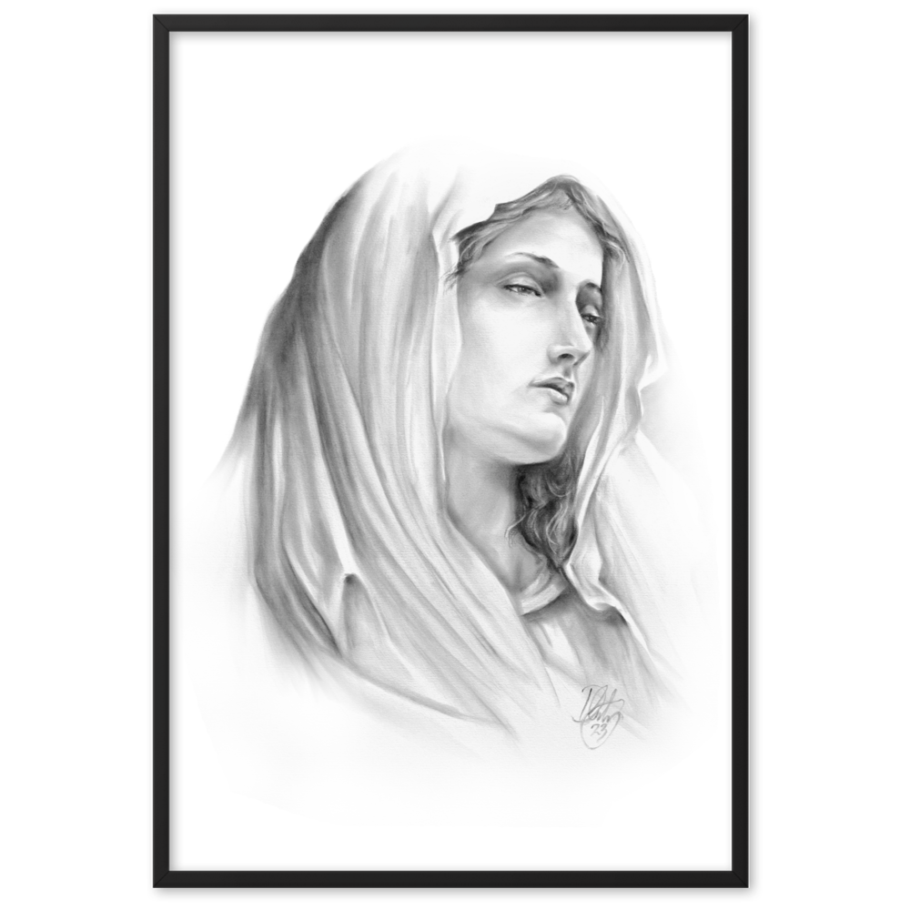 Virgin Saint Mary Framed Print