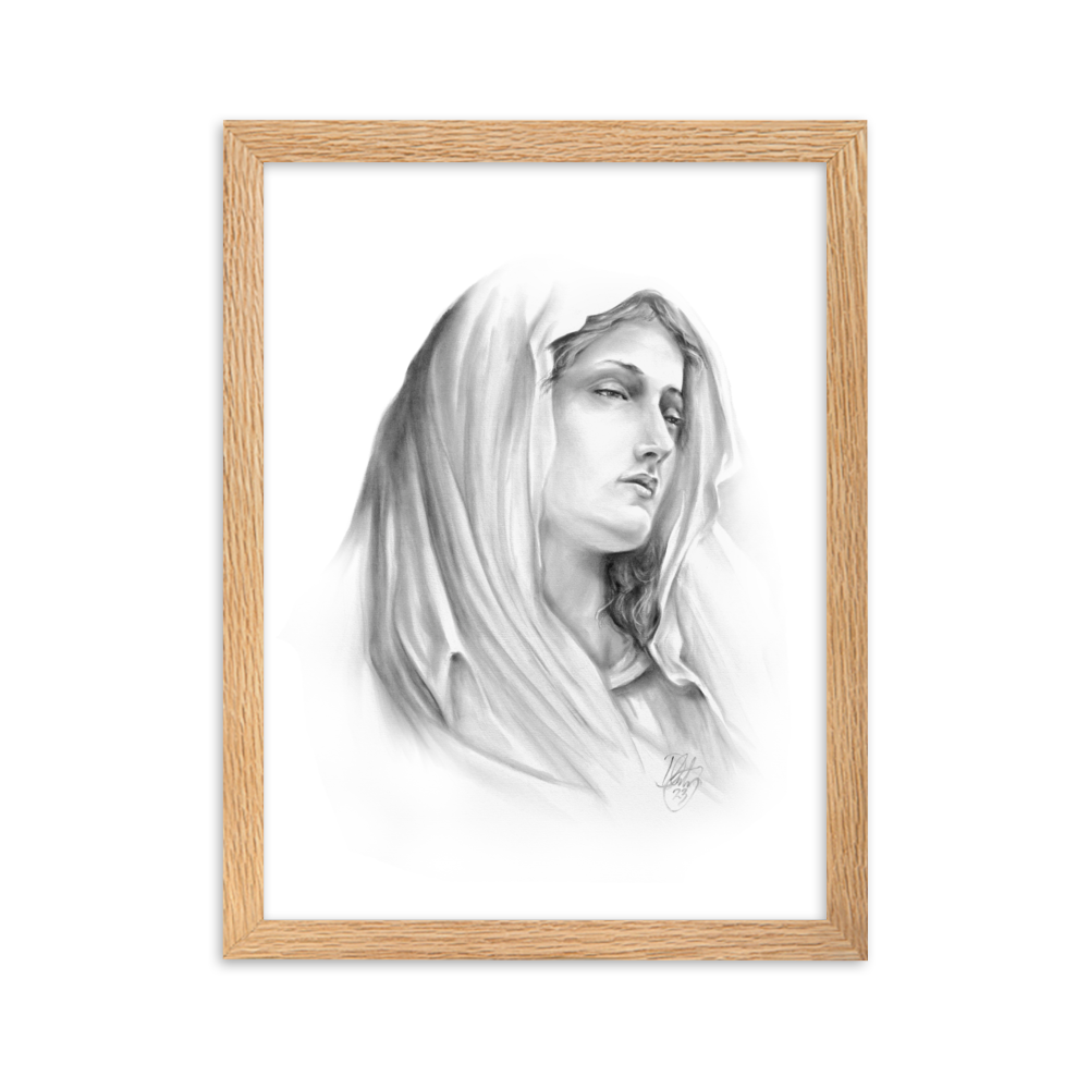 Virgin Saint Mary Framed Print