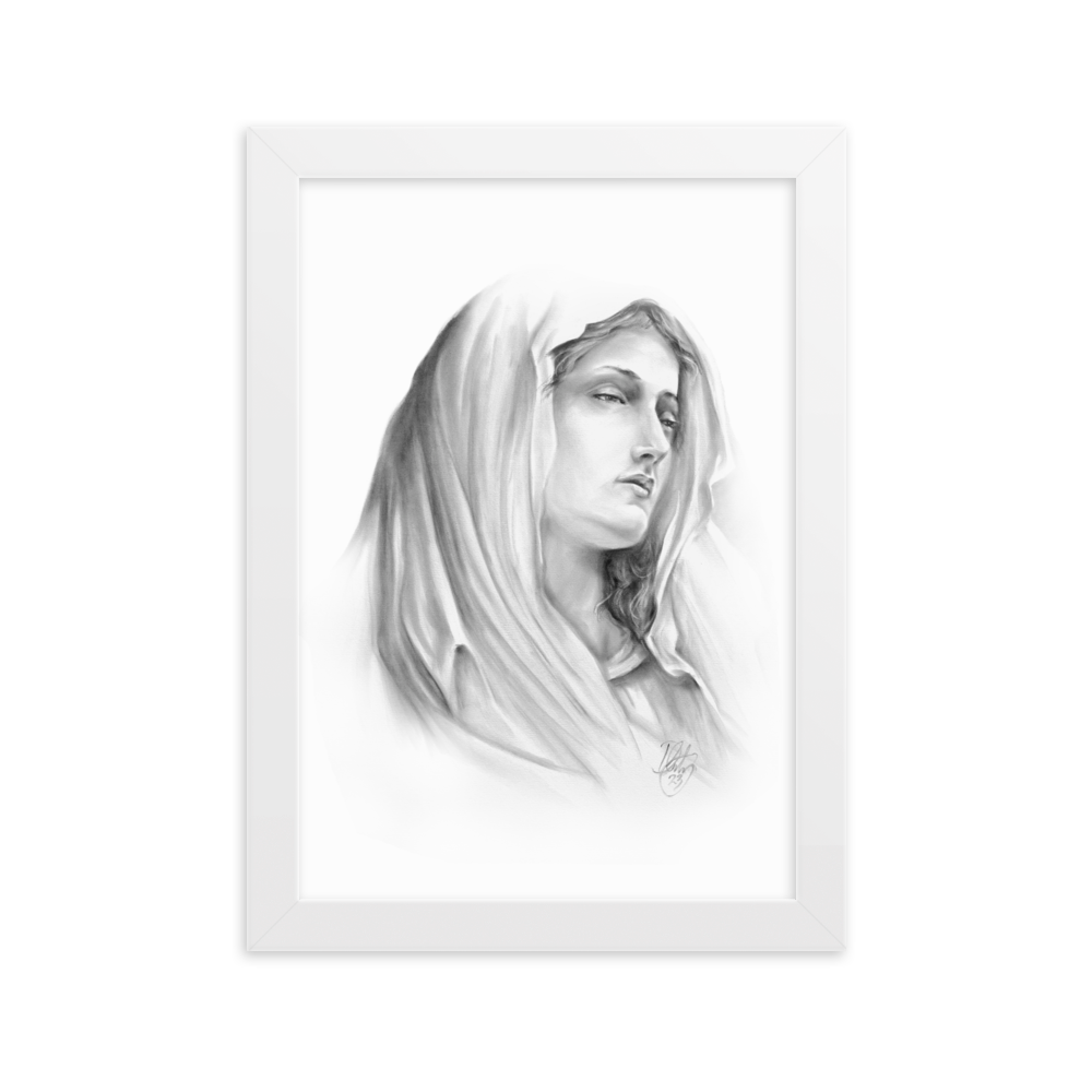 Virgin Saint Mary Framed Print