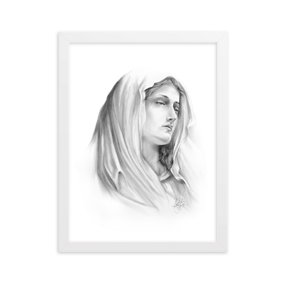 Virgin Saint Mary Framed Print