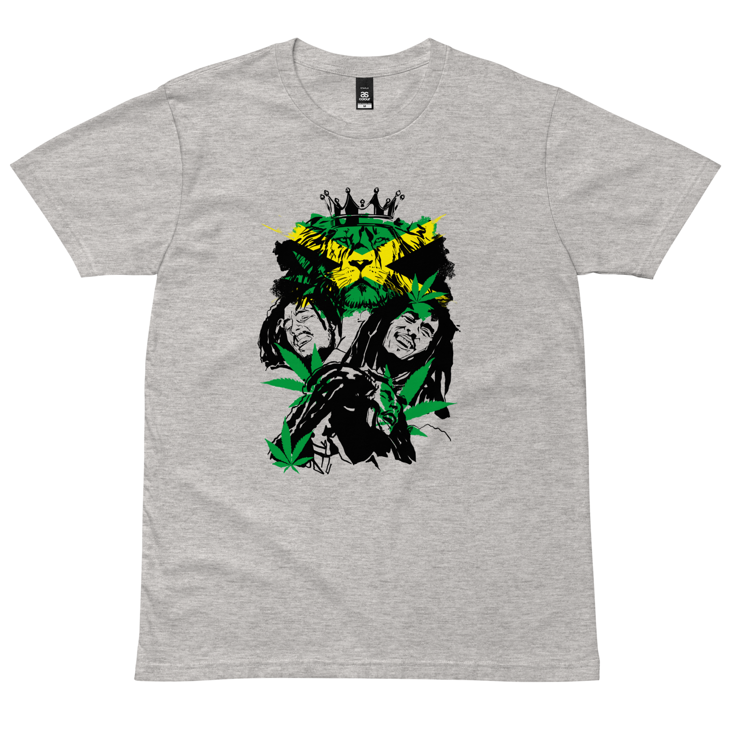 Bob Marley Rastafari Lion Tshirt