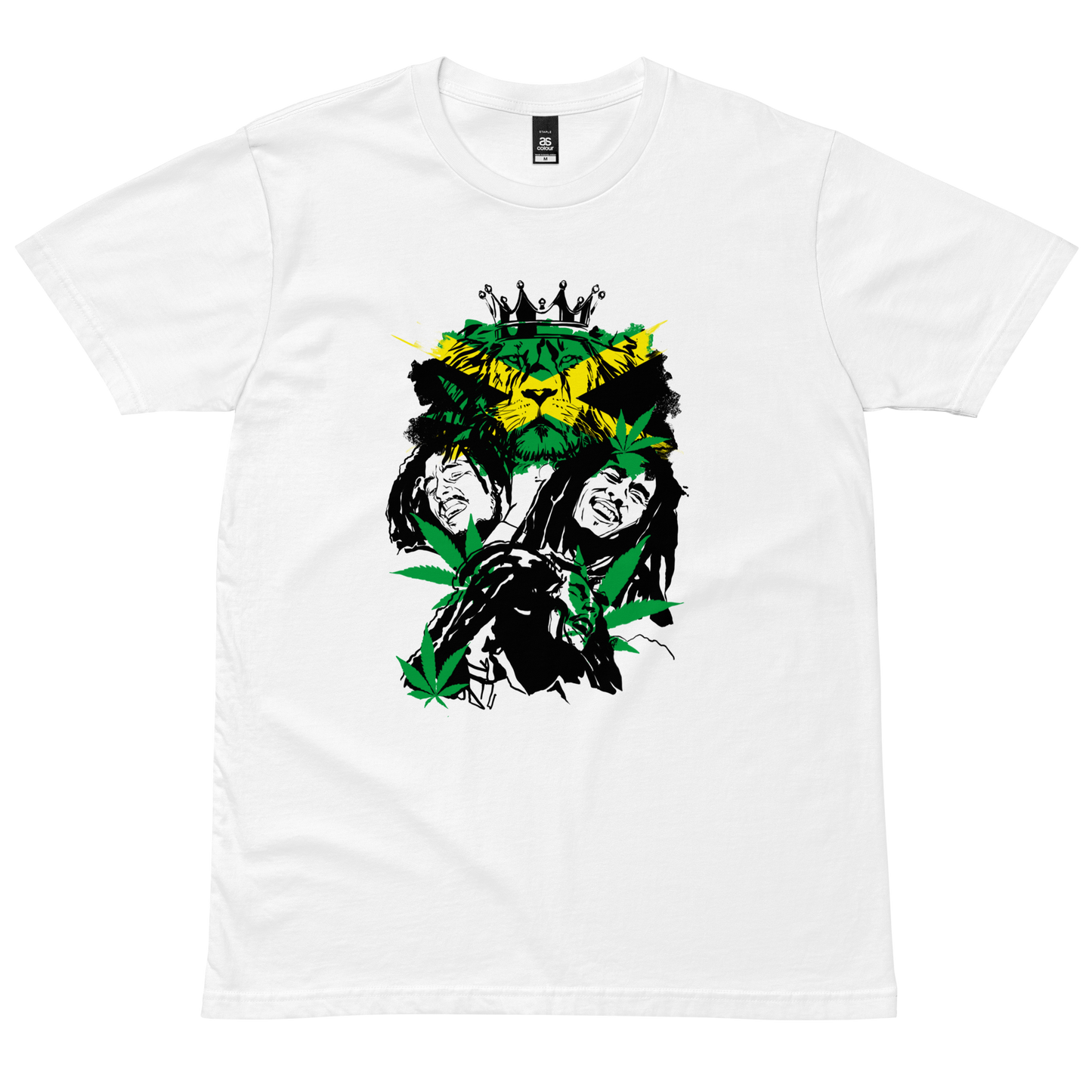 Bob Marley Rastafari Lion Tshirt