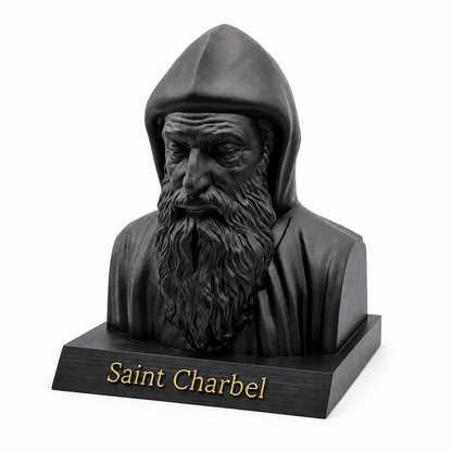 Obsidian Legacy Saint Charbel Bust
