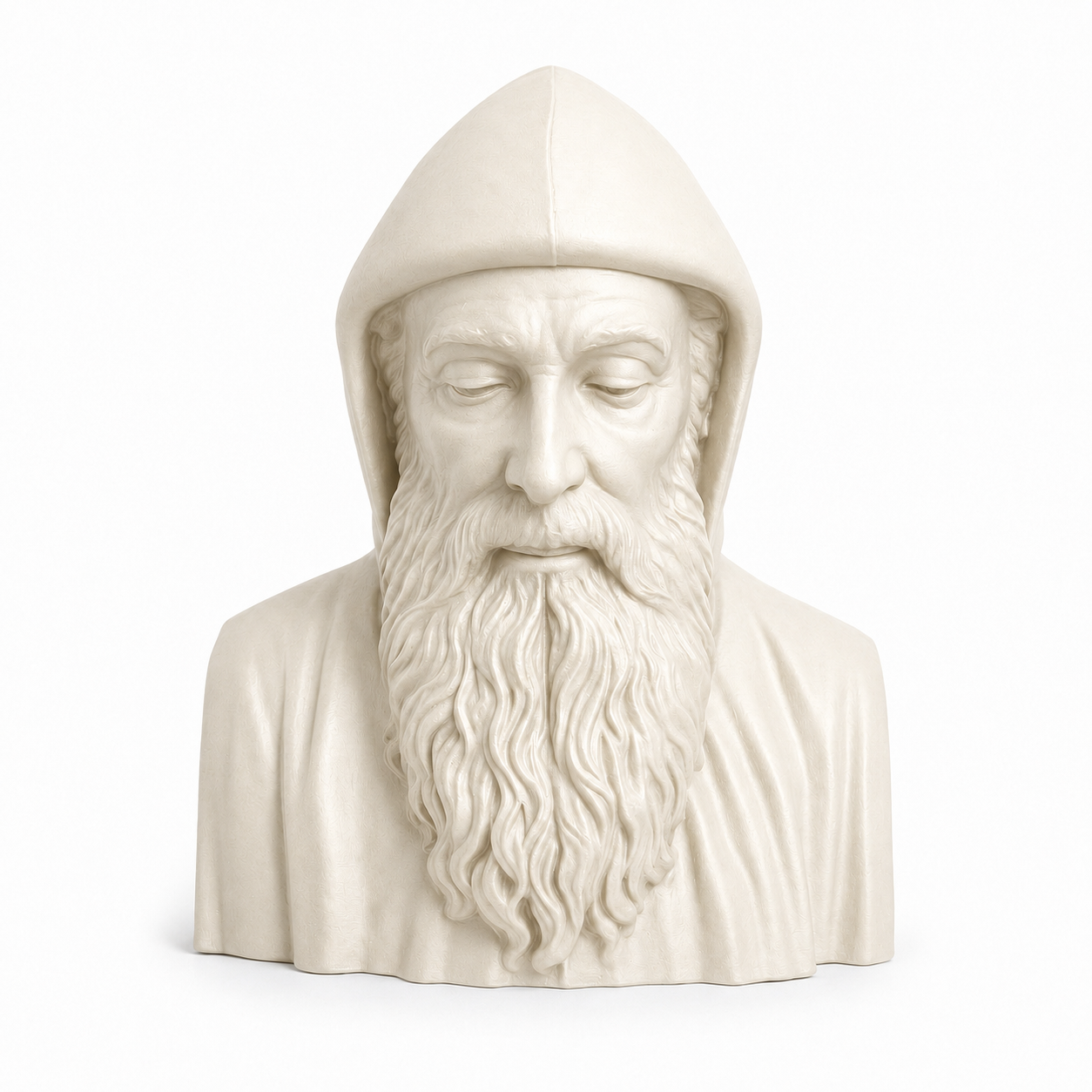 Pure Saint Charbel Hand-Finished Bust