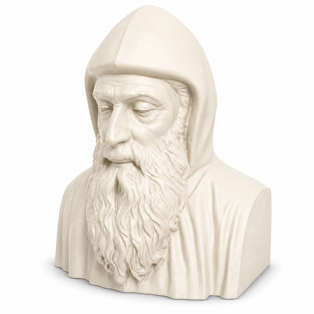 Pure Saint Charbel Hand-Finished Bust