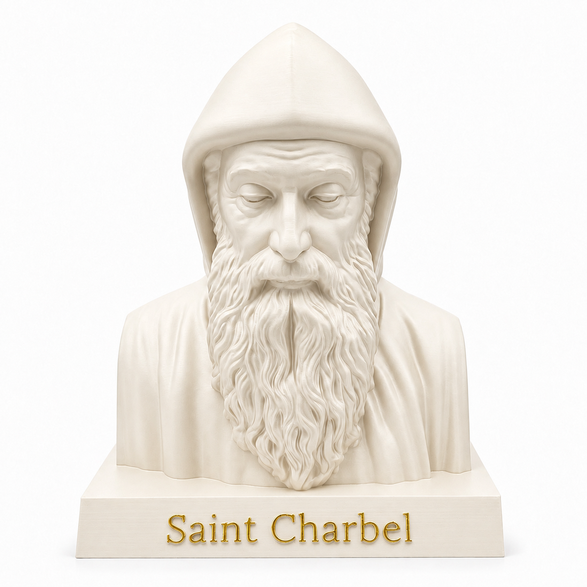 Saint Charbel Bust – Pure Legacy